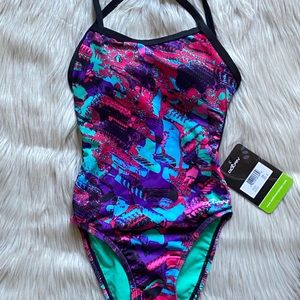 Multicolored bathing suit